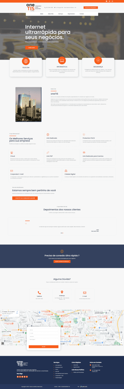 Criação de sites baratos